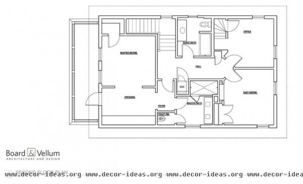 floor plan by Board and Vellum