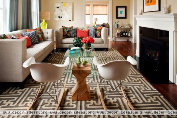 17 Gorgeous Ways to Work In a Patterned Area Rug