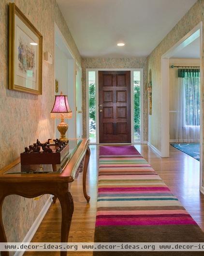 eclectic entry by Julie Dasher Rugs