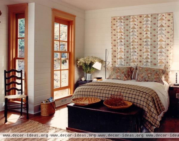 rustic bedroom by Bosworth Hoedemaker