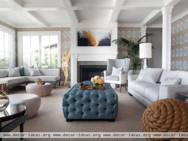 contemporary living room by Green Couch Interior Design