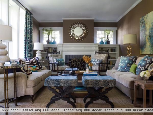 contemporary living room by Ann Lowengart Interiors