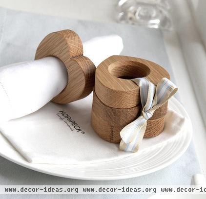 contemporary napkin rings by Not on the High Street