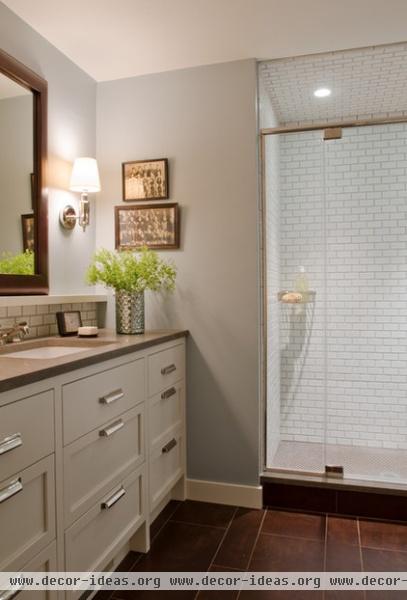 contemporary bathroom by Kristina Crestin Design