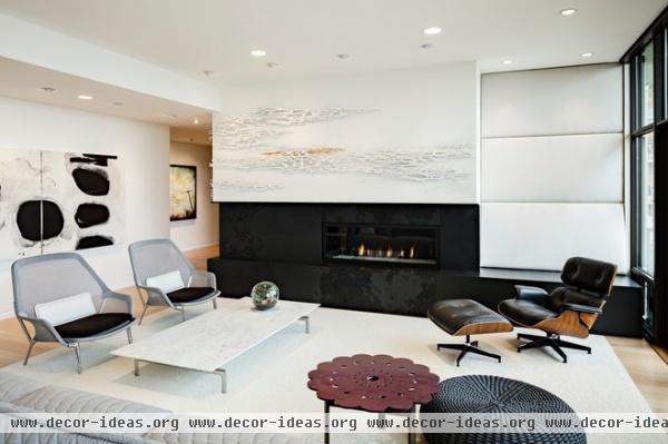 modern living room by Maven Interiors