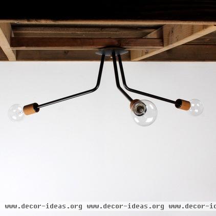 industrial ceiling lighting by Onefortythree