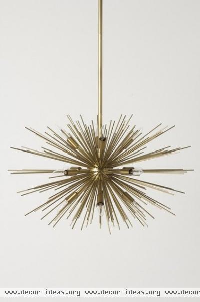 modern chandeliers by Anthropologie