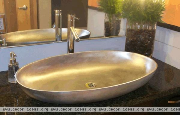 contemporary bathroom sinks by Wave Plumbing