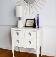 Refresh an Old Dresser With Leather Belt Handles