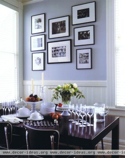 eclectic dining room by Kendall Wilkinson Design