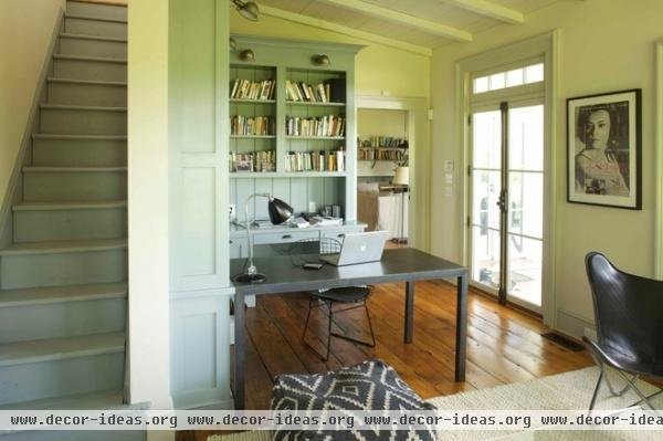 farmhouse home office by KATE JOHNS AIA