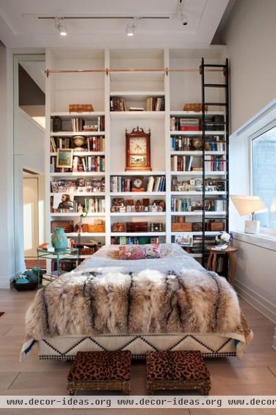 eclectic bedroom by Denizen Design