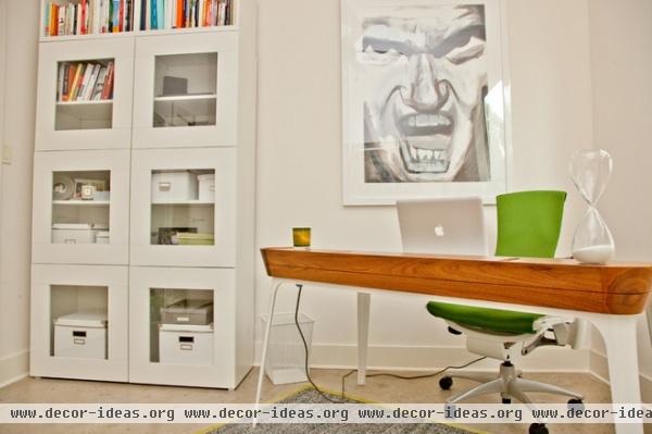 contemporary home office by Sarah Natsumi Moore