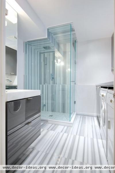 contemporary bathroom by Andrew Snow Photography