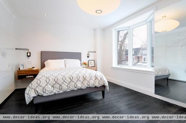 contemporary bedroom by Andrew Snow Photography