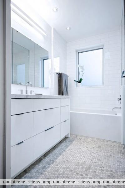 contemporary bathroom by Andrew Snow Photography