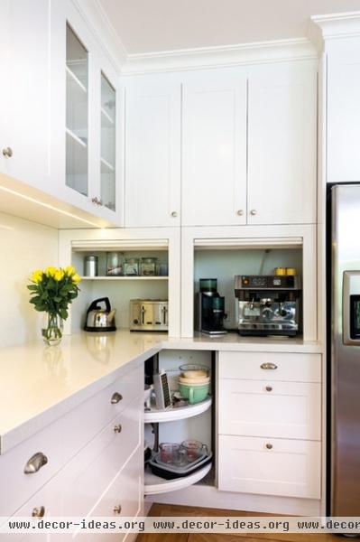 transitional kitchen by kitchens by peter gill