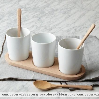 contemporary serveware by West Elm