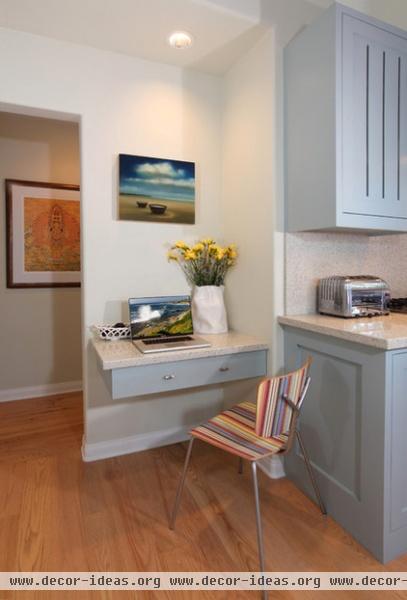 transitional kitchen by Sarah Barnard Design