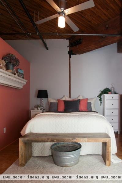 eclectic bedroom by Whitney Lyons