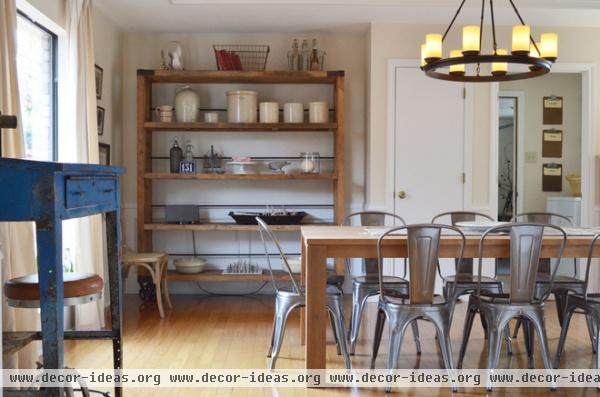 eclectic dining room by Sarah Greenman