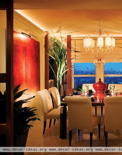 contemporary dining room by Capitol Lighting