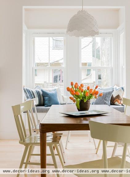 farmhouse dining room by Terrat Elms Interior Design