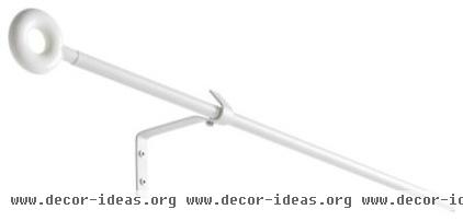 modern curtain poles by IKEA