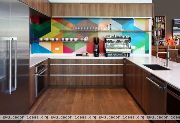 contemporary kitchen by Honea Woodworks