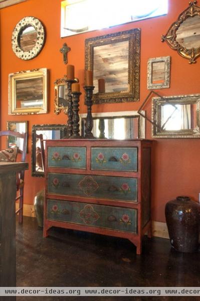 eclectic dining room by Angela Flournoy