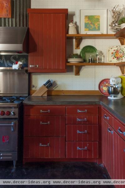 eclectic kitchen by Angela Flournoy