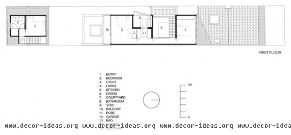 floor plan by Fearns Studio