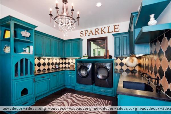 eclectic laundry room by Design Studio2010, LLC