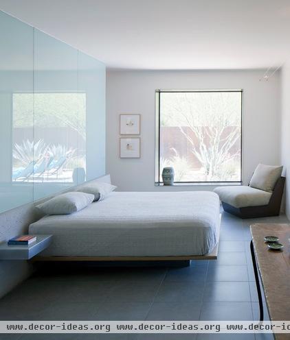 modern bedroom by Ibarra Rosano Design Architects