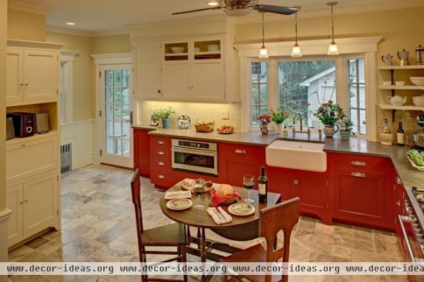 traditional kitchen by Tracey Stephens Interior Design Inc