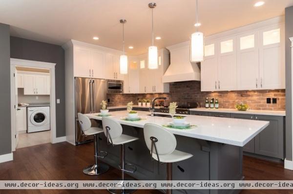 contemporary kitchen by Positive Space Staging and Design Inc.