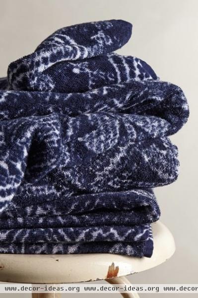 contemporary towels by Anthropologie