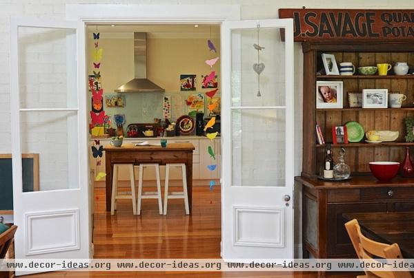 eclectic kitchen by Luci.D Interiors