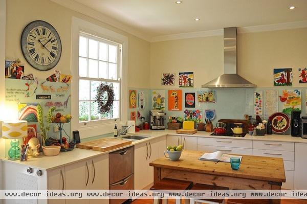 eclectic kitchen by Luci.D Interiors