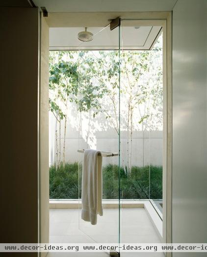 contemporary bathroom by Dirk Denison Architects