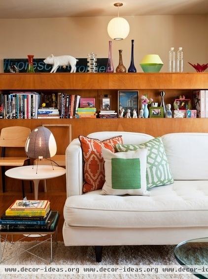 eclectic living room by Janel Holiday Interior Design