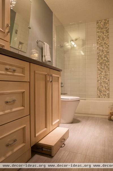 contemporary bathroom by Rebecca Ryan Design