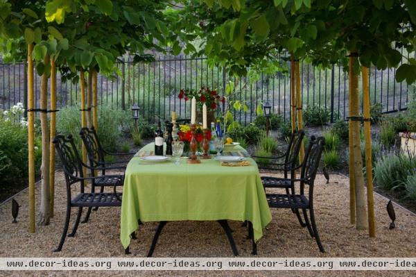 mediterranean patio by Site Design Studio