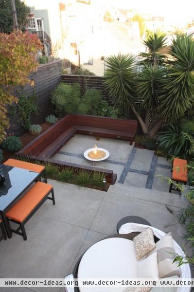 modern patio by Outer space Landscape Architecture