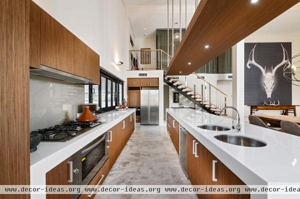 contemporary kitchen by RURAL BUILDING