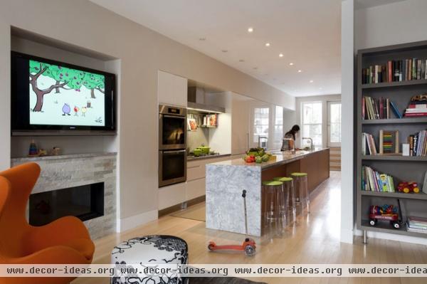 contemporary kitchen by Ruhl Walker Architects