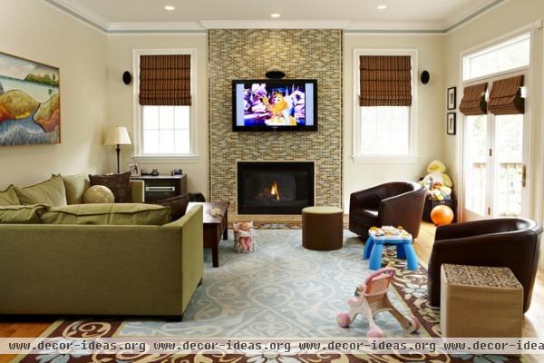 eclectic living room by Designing Solutions