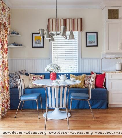 transitional dining room by Meghan Shadrick Interiors