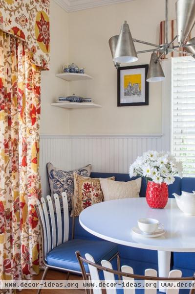 transitional dining room by Meghan Shadrick Interiors