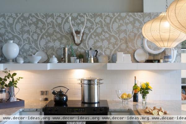 contemporary kitchen by Heather Garrett Design